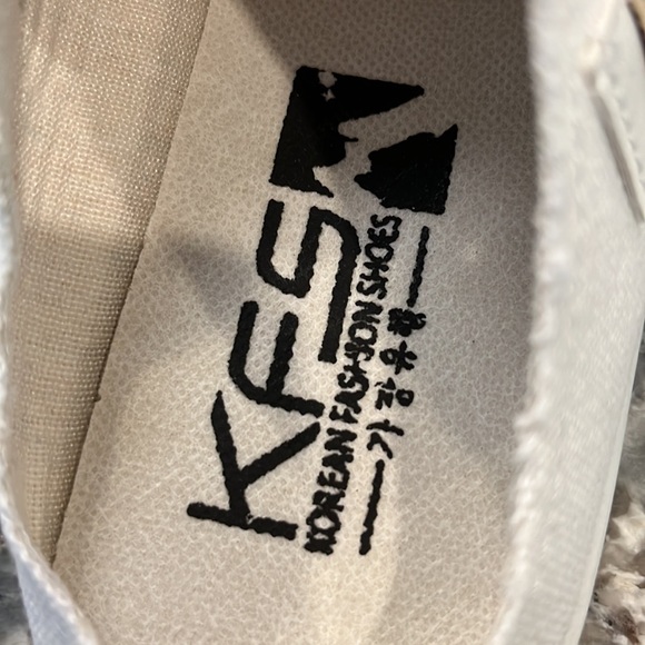 NEW lightweight white canvas sneakers mules slip-on - Picture 6 of 7